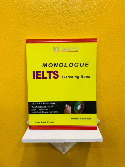 Khan’s Monologue IELTS Listening