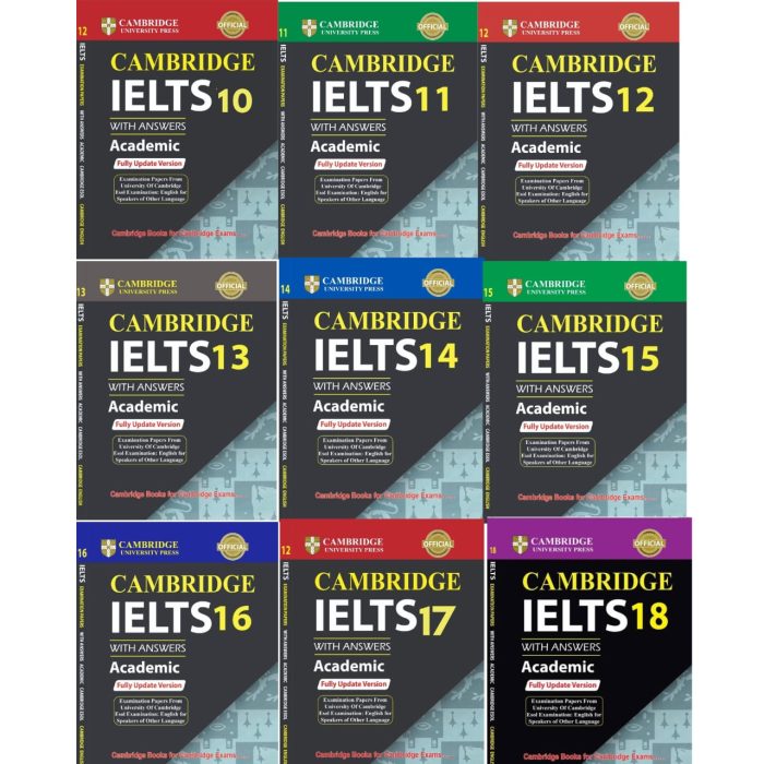 Cambridge IELTS (10-18) Academic