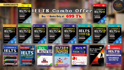 IELTS 17 Book combo Package low price