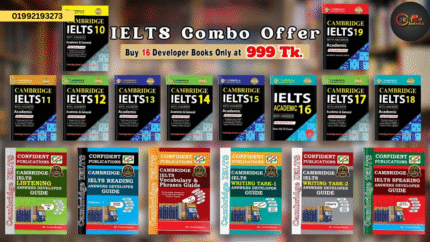 IELTS Developer Books With Cambridge Official (16 books) Latest Edition