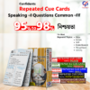 Confidents Repeated Cue Cards for IELTS Speaking